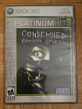 Condemned: Criminal Origins (Microsoft Xbox 360, 2005)